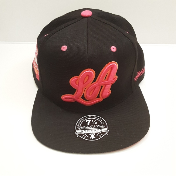 Los Angeles Lakers Mitchell & Ness x Lids 35th Anniversary HWC Fitted Hat - Picture 2 of 9